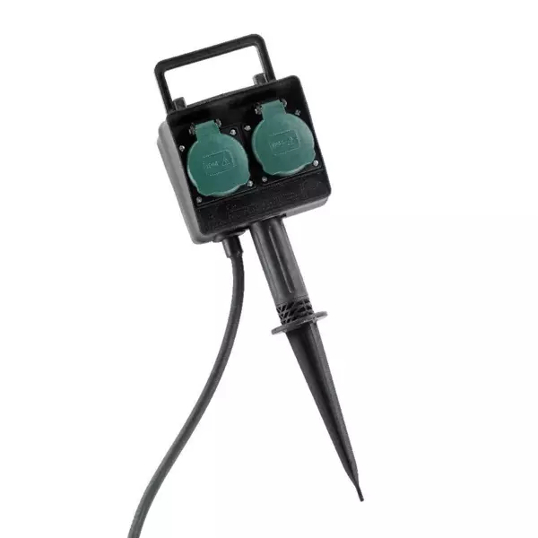 Gartensteckdose 2 Ausg�nge 