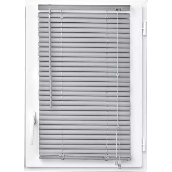 PVC Jaloezie (50 x 180 cm) Grijs