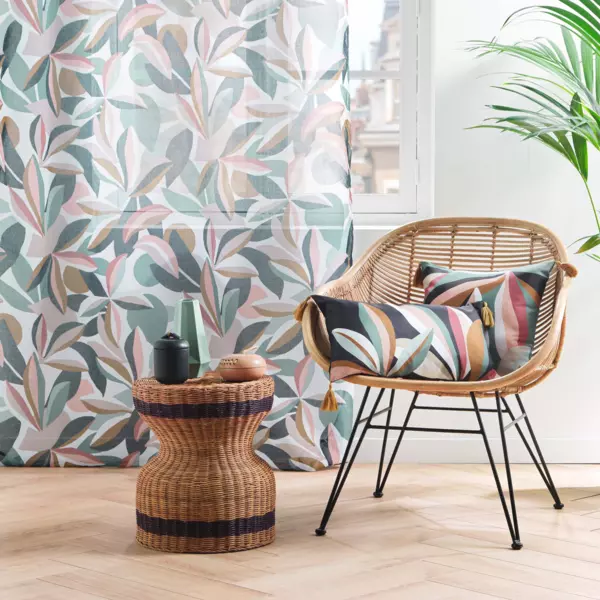 Vitrage (140 x 240 cm) Lavinia Meerkleurig