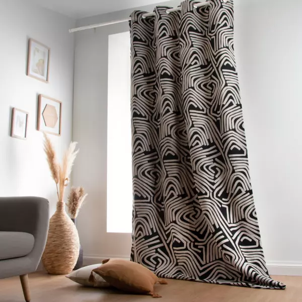 Tenda (140 x 260 cm) Nairobi Nero