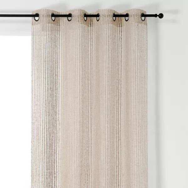 Vitrage (140 x 260 cm) Kerguelen Beige