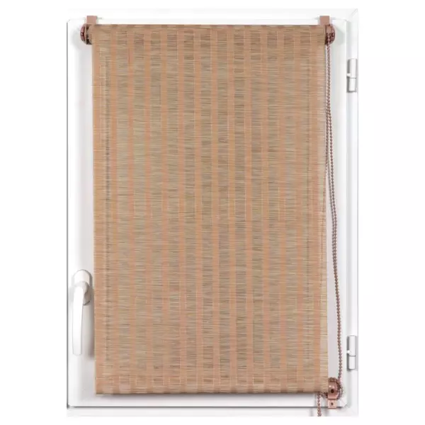 Rolgordijn filterend (75 x 180 cm) Strepen Beige