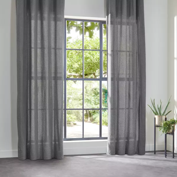 Rideau (140 x 260 cm) Carro Gris clair