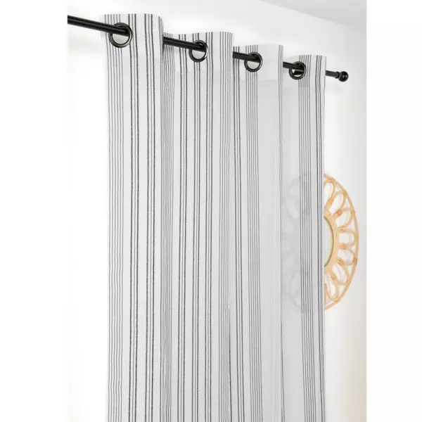 Tenda trasparente (140 x 280 cm) Escadi Beige