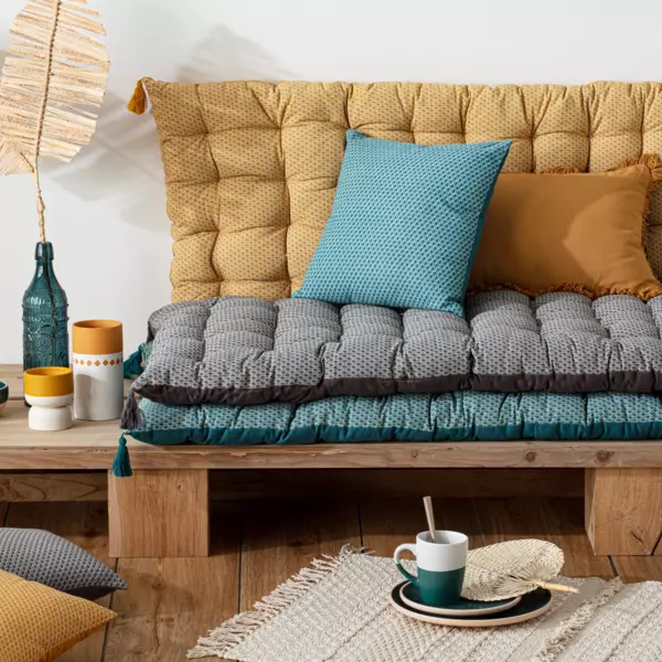 Gulvmadras (60 x 120 cm) Otto Oker Gul