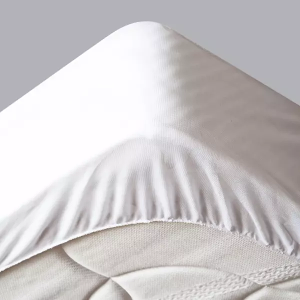Prot�ge-matelas (160 x 200 cm) Elise Blanc