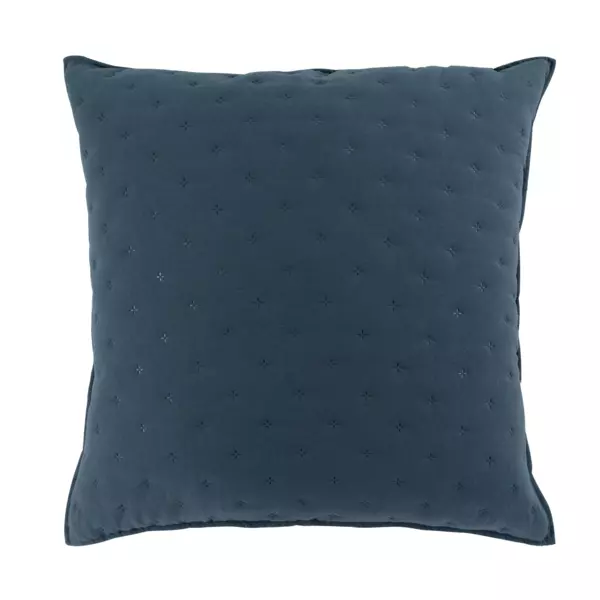 Housse de coussin carr�e (60 cm) Mellow Chic Bleue
