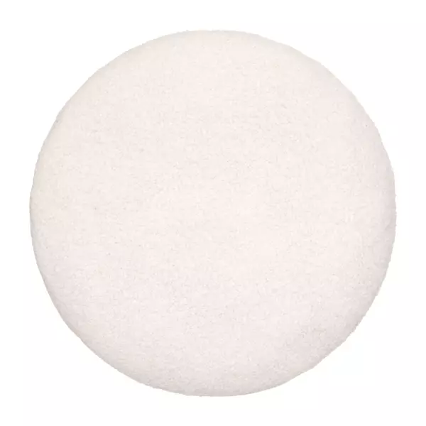 Coussin rond (40 cm) Subli Blanc