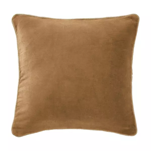 Coj�n cuadrado en terciopelo de algod�n (45 cm) Victor Camello