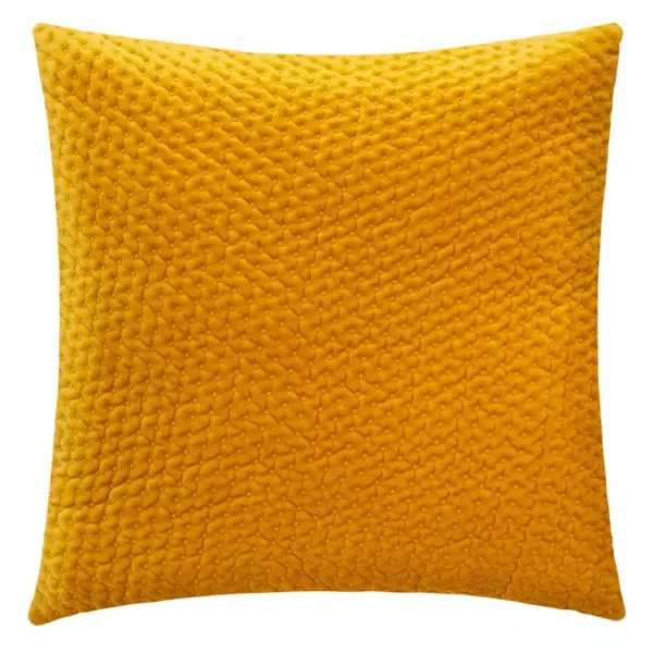 Cuscino quadrato (40 cm) Dolce Giallo ocra