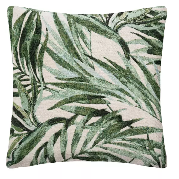 Housse de coussin carr�e (40 x 40 cm) Tropic Vert