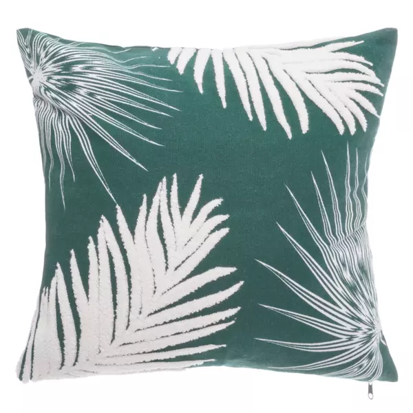 Cuscino quadrato (40 cm) Feuilles Verde