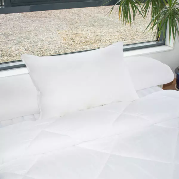 Almohada rectangular Memoria de forma Blanco