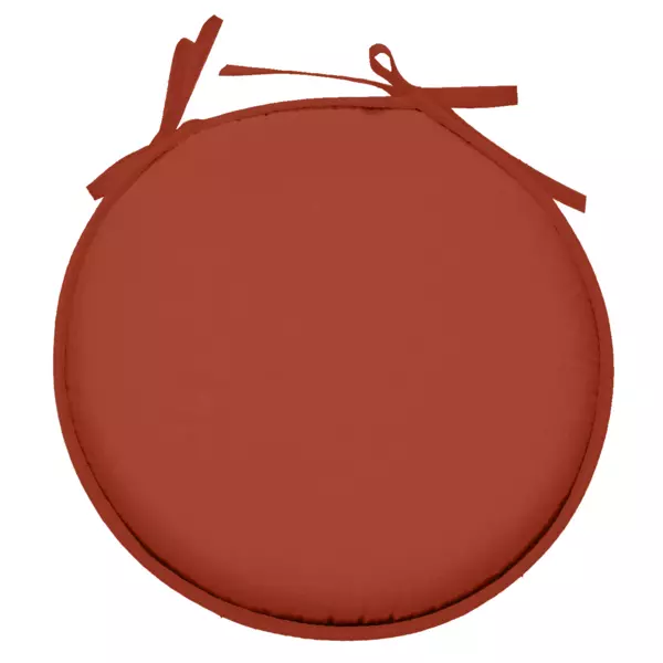 Cuscino per sedia rotondo Nelson Terracotta