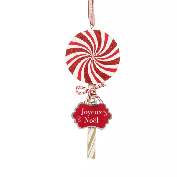 Slikkepind til oph�ng (H22 cm) Spiralr�d