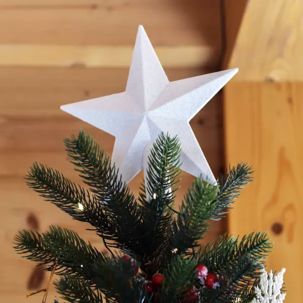 Puntale albero Alpine Bianco