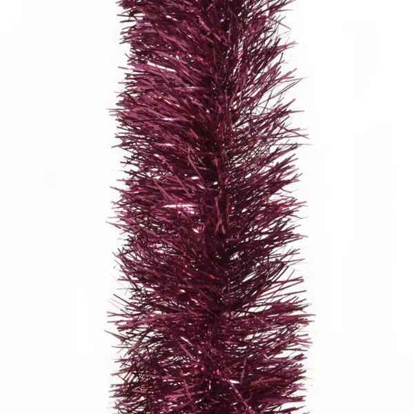 Lametta-Girlande (D10 cm) Luxe Alpine Purpur