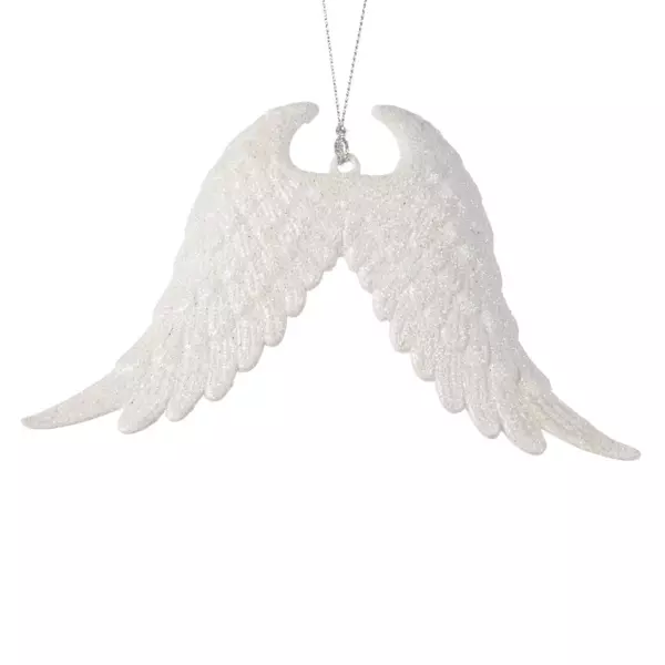Ailes d'ange � suspendre (H14 cm) Baptistin Blanc