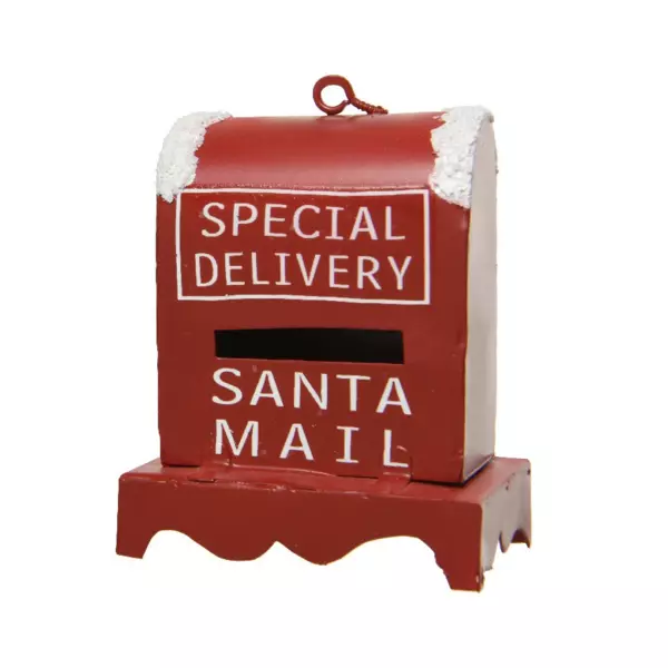 Bo�te aux lettres de No�l (H6 cm) Rouge