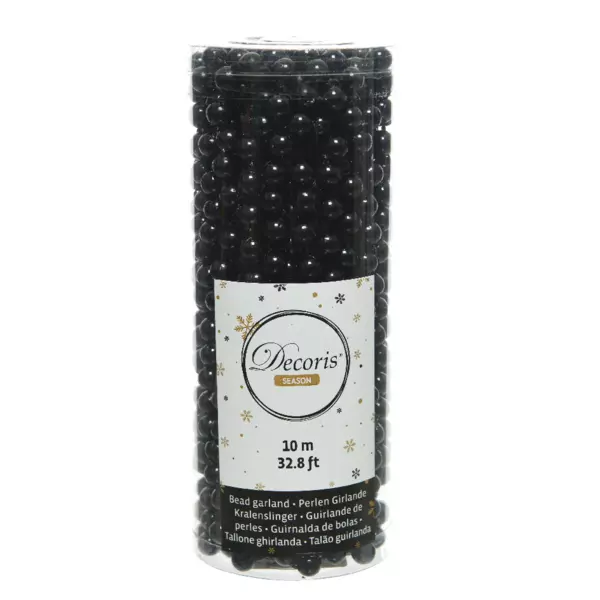 Guirlande de perle (10 m) Alpine Noir