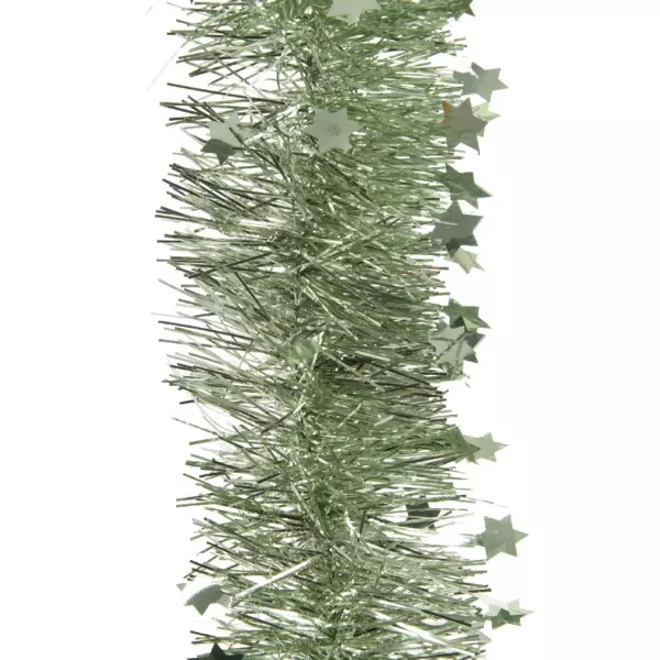 Kerstslinger 15 Meter Groen Kerstslinger Deluxe - 15 Meter Kunstmatige Groene Slingers, Niet Verlicht, Voor Binnen En Buiten Decoratie Guirlande Kerst