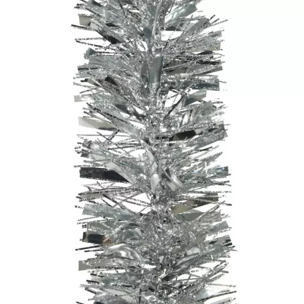 Kerstslinger (D10 cm) (2 m) Alpine Diamant zilver