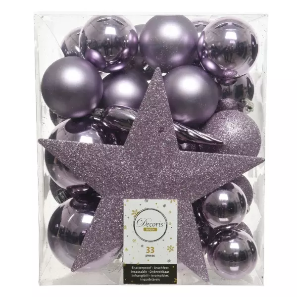 Kit kerst hangdecoratie Novae Lila
