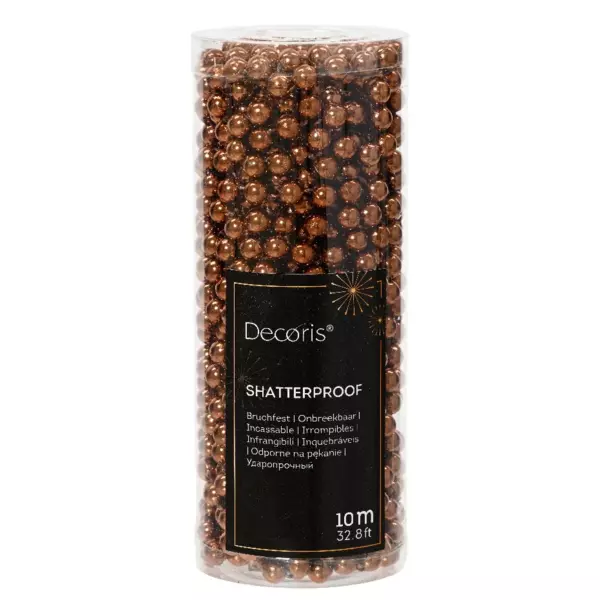 Slinger parel Alpine Koffie bruin