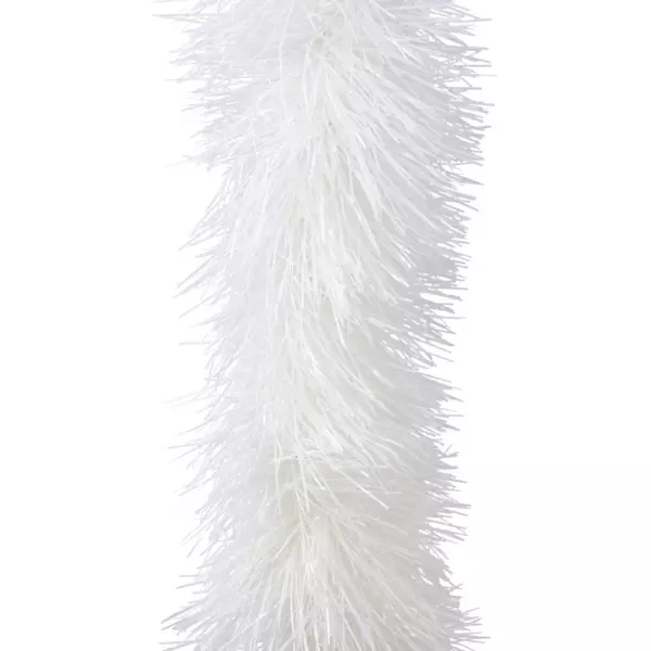 Guirnalda de Navidad (D20 cm) Alpine XL Blanco
