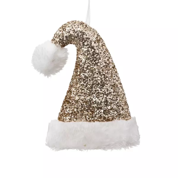 Julehue (H15 cm) Magisk Guld