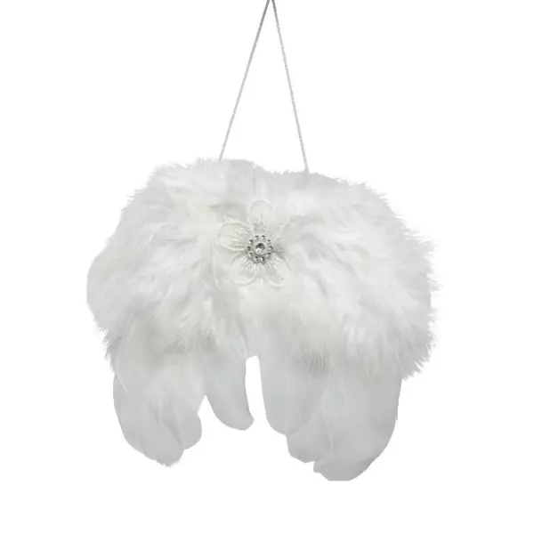 Ali da appendere (16 cm) Angie Bianco