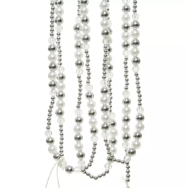 Guirlande de perle (240 cm) Bianca Argent