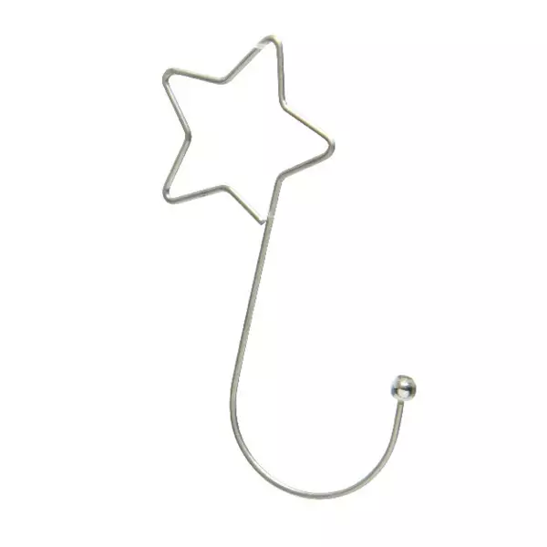 Ganci per palline in lotto di 12 Spirale  Argento