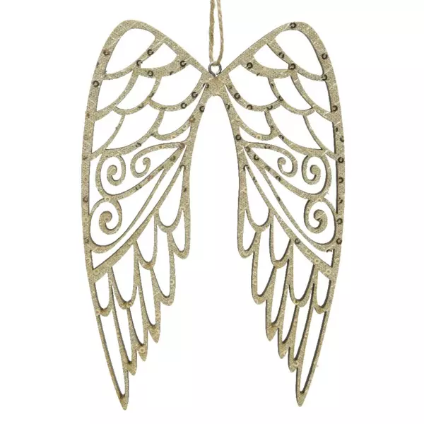 Ailes d'ange à suspendre (H18 cm) Alia Or