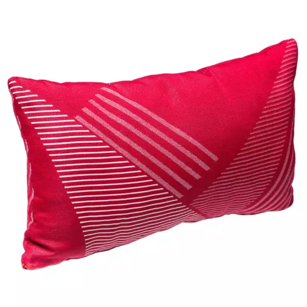 Cuscino rettangolare (50 cm) Jacquard Rosso melograno
