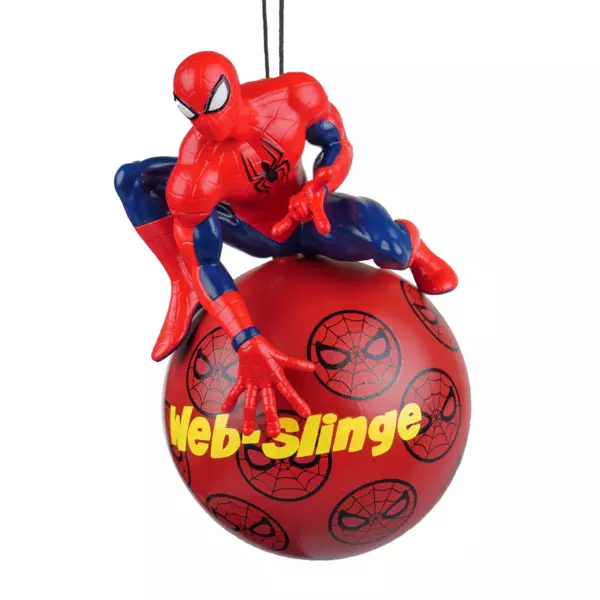 Julekugle (D130 mm) Disney Spiderman R�d