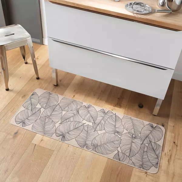 Skridsikker tæppe (45 x 120 cm) Jade Beige