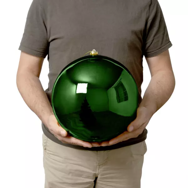 Boule de No�l (D250 mm) New Alpine Vert sapin