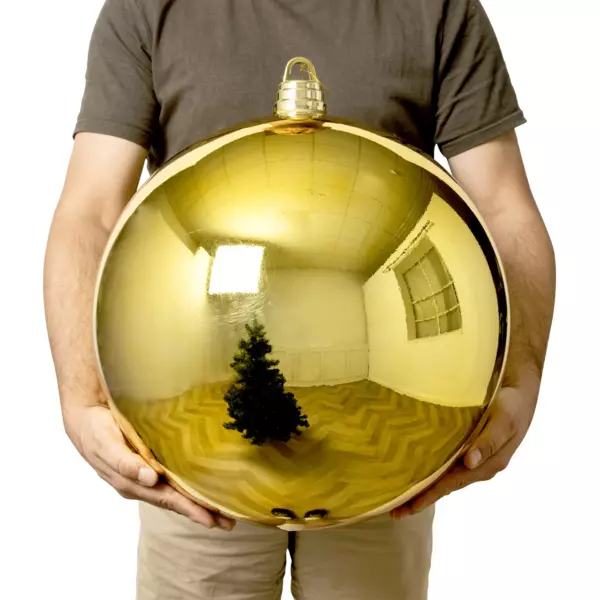 Julekugle (D400 mm) New Alpine XXL Guld