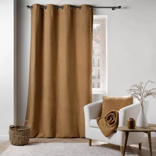 Gardin i bouclette (140 x 240 cm) Wooly Camel