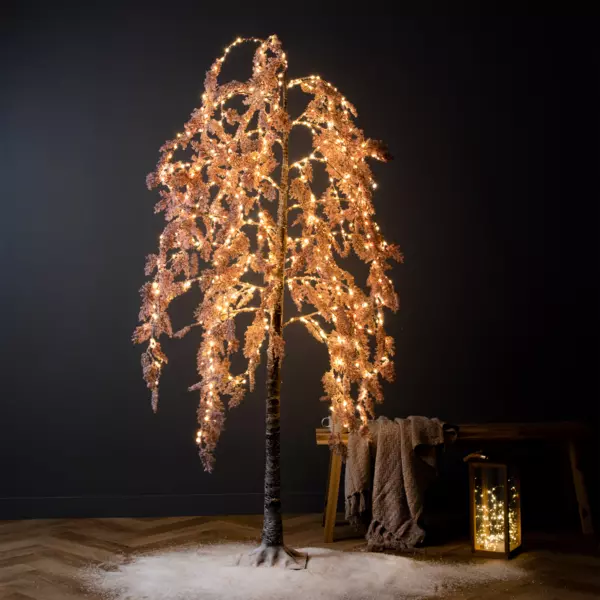 Sauce llor�n luminoso flor A200 cm Rosa