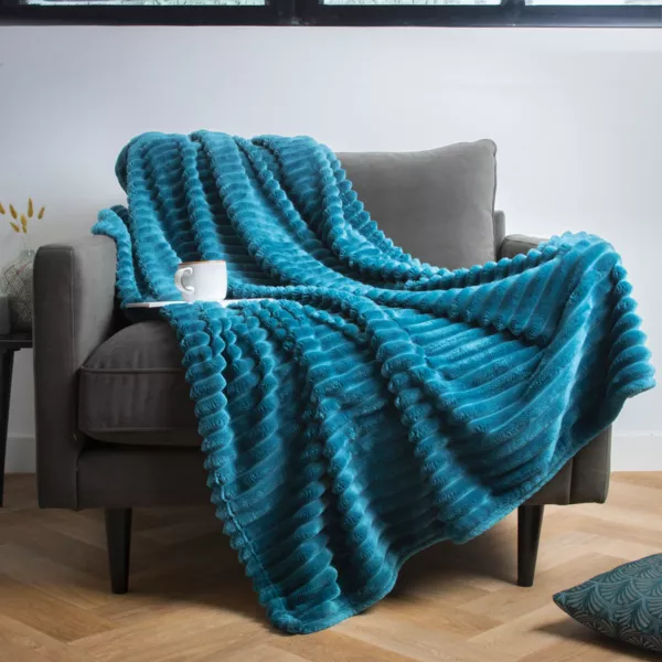 Kuscheldecke (150 cm) Dune Blau
