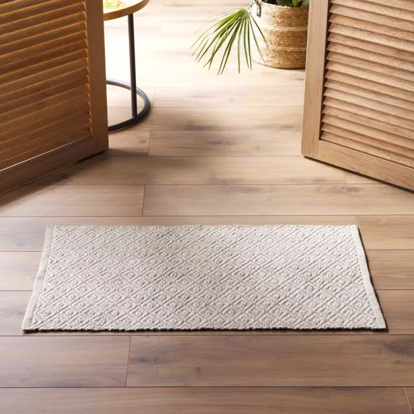 Tapis de salon coton (50 x 80 cm) Matteo Beige