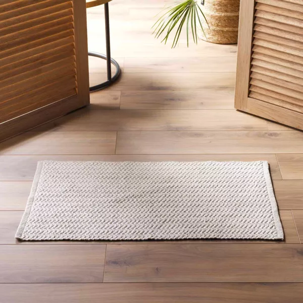 Tapis de salon coton (50 x 80 cm) Flavio Beige