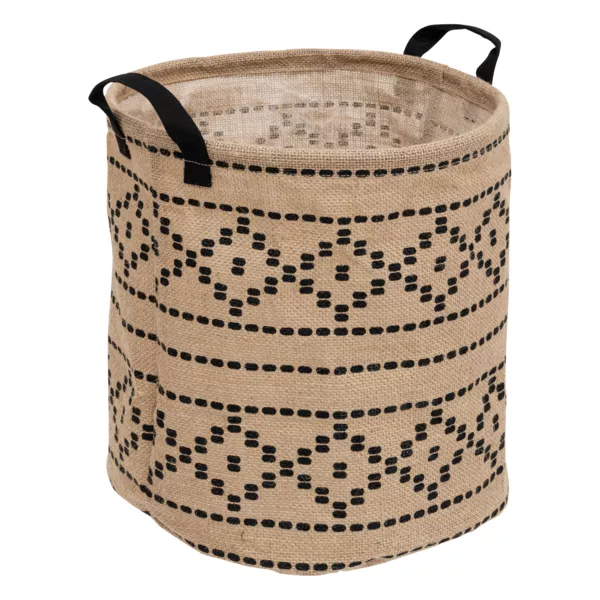 Jute opbergmand (32 x 32 cm) Valy Beige