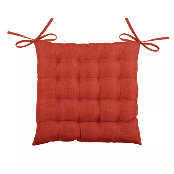 Firkantet stolestykke 16 punkter (40 x 40 cm) B�a Terracotta