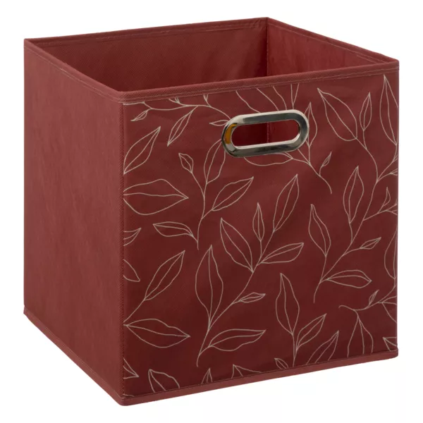 Contenitore (31 x 31 x 31 cm) Minimalist Rosso