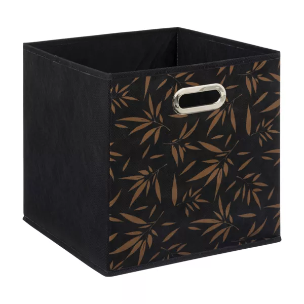 Panier de rangement (31 x 31 x 31 cm) Casual Noir
