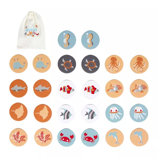 Memory enfant carton Animaux Multicolore