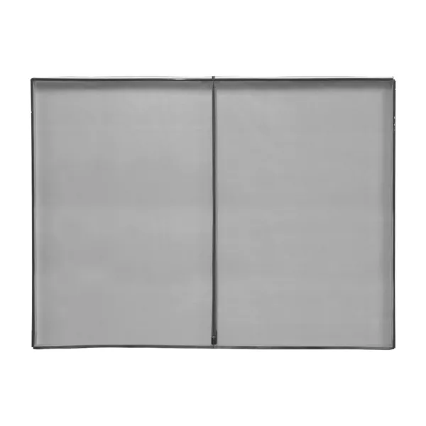 Vorhang Fliegengitter Fensterfront (300 x 220 cm) Mona Grau